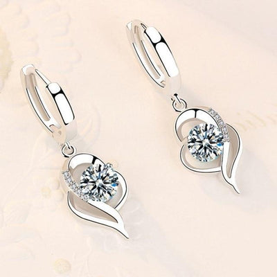 Sterling silver floral earrings "Garden Party" – Elegant & refined