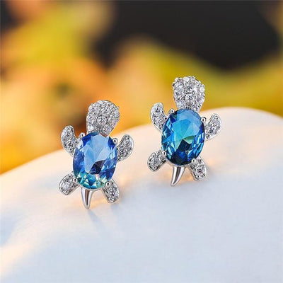 Zirconium and silver earrings "Beach Walk" – Carefree & beautiful