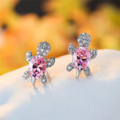 Zirconium and silver earrings "Beach Walk" – Carefree & beautiful