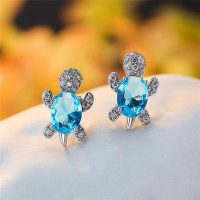 Zirconium and silver earrings "Beach Walk" – Carefree & beautiful