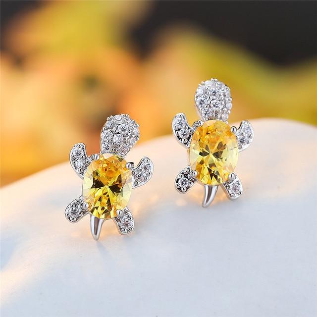 Zirconium and silver earrings "Beach Walk" – Carefree & beautiful
