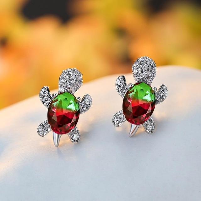 Zirconium and silver earrings "Beach Walk" – Carefree & beautiful
