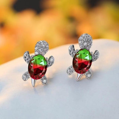 Zirconium and silver earrings "Beach Walk" – Carefree & beautiful
