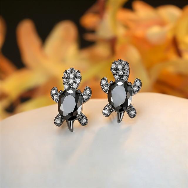 Zirconium and silver earrings "Beach Walk" – Carefree & beautiful