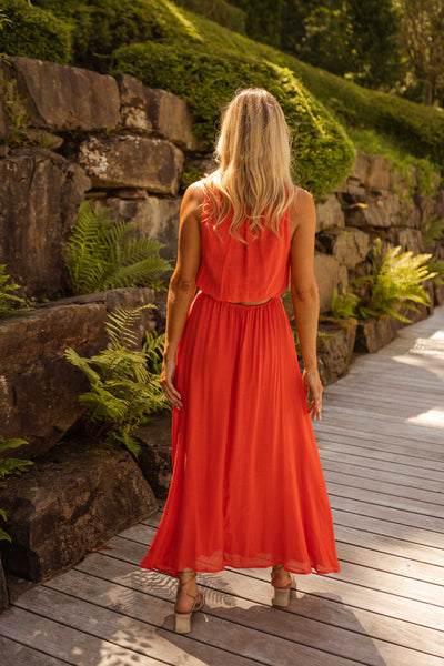 Silk dress "Garden Party" – Elegant & refined