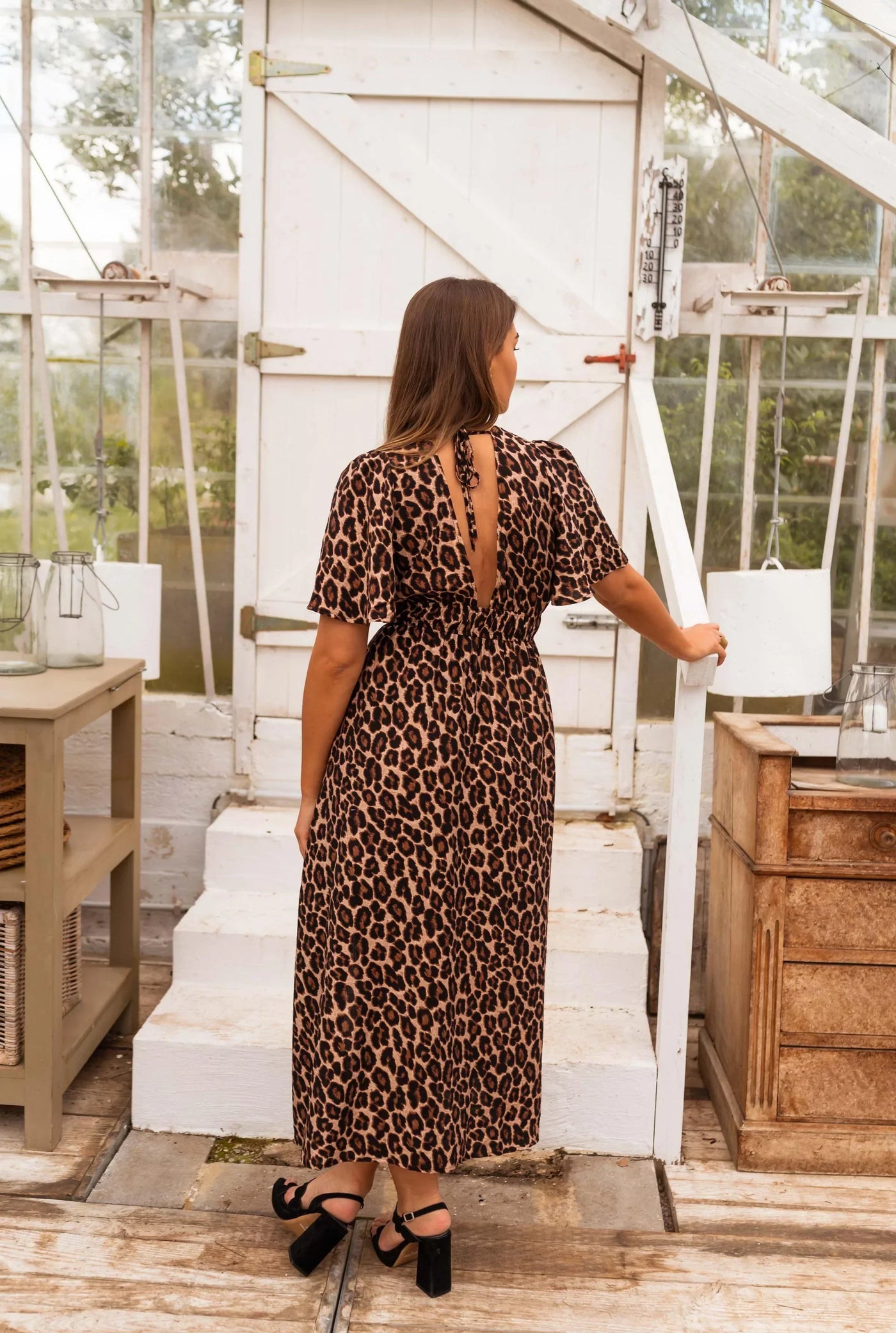 Silk dress "Garden Party" – Elegant & refined