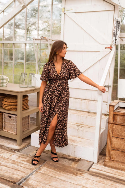 Silk dress "Garden Party" – Elegant & refined