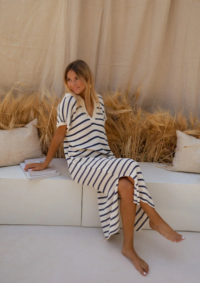 Silk dress "Morning Coffee" – Fresh & feminine
