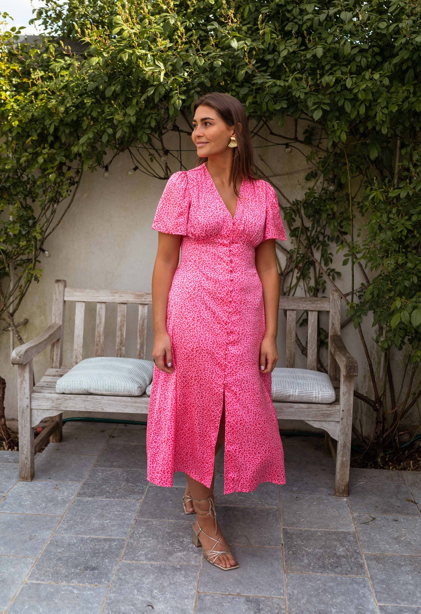 Silk dress "Garden Party" – Fresh & feminine