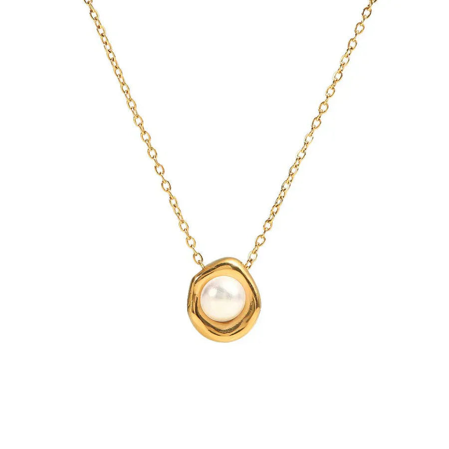 Golden Pearl Ocean Chain