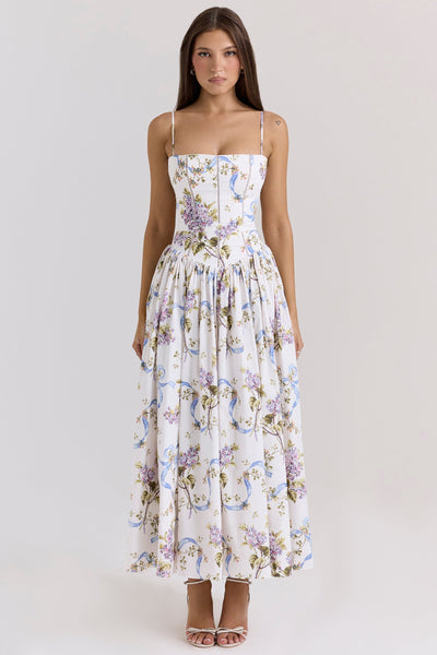 Silk dress "Garden Party" – Fresh & feminine